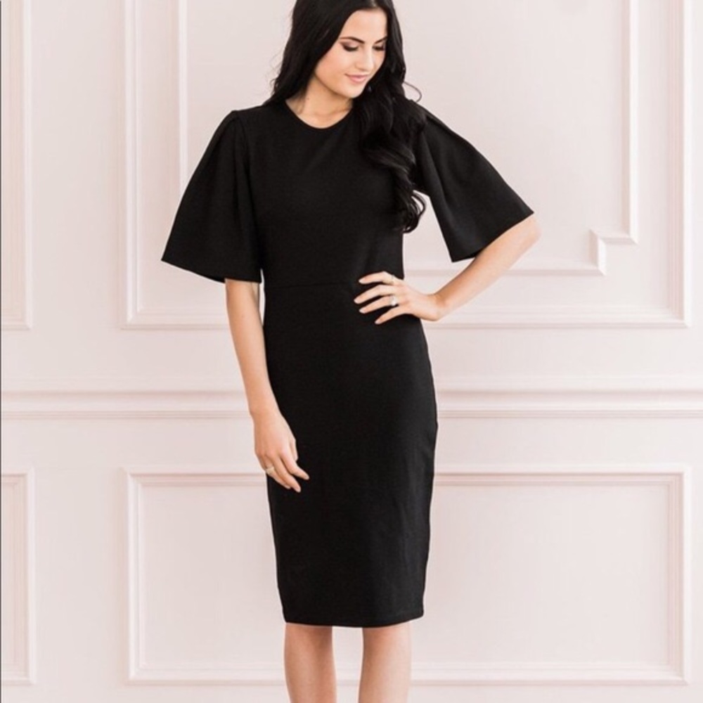 🖤 Rachel Parcell Flutter Dress